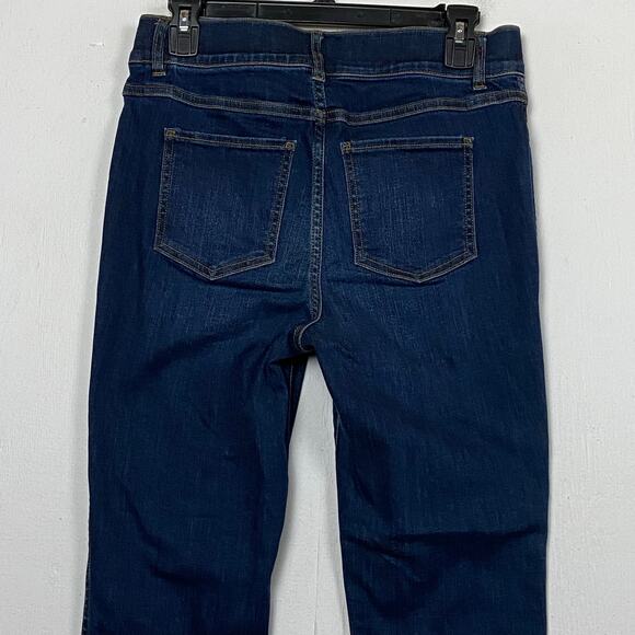 Spanx Jeans Women's Blue Ankle Skinny Denim High Rise 20342R Size Medium - Picture 4 of 11